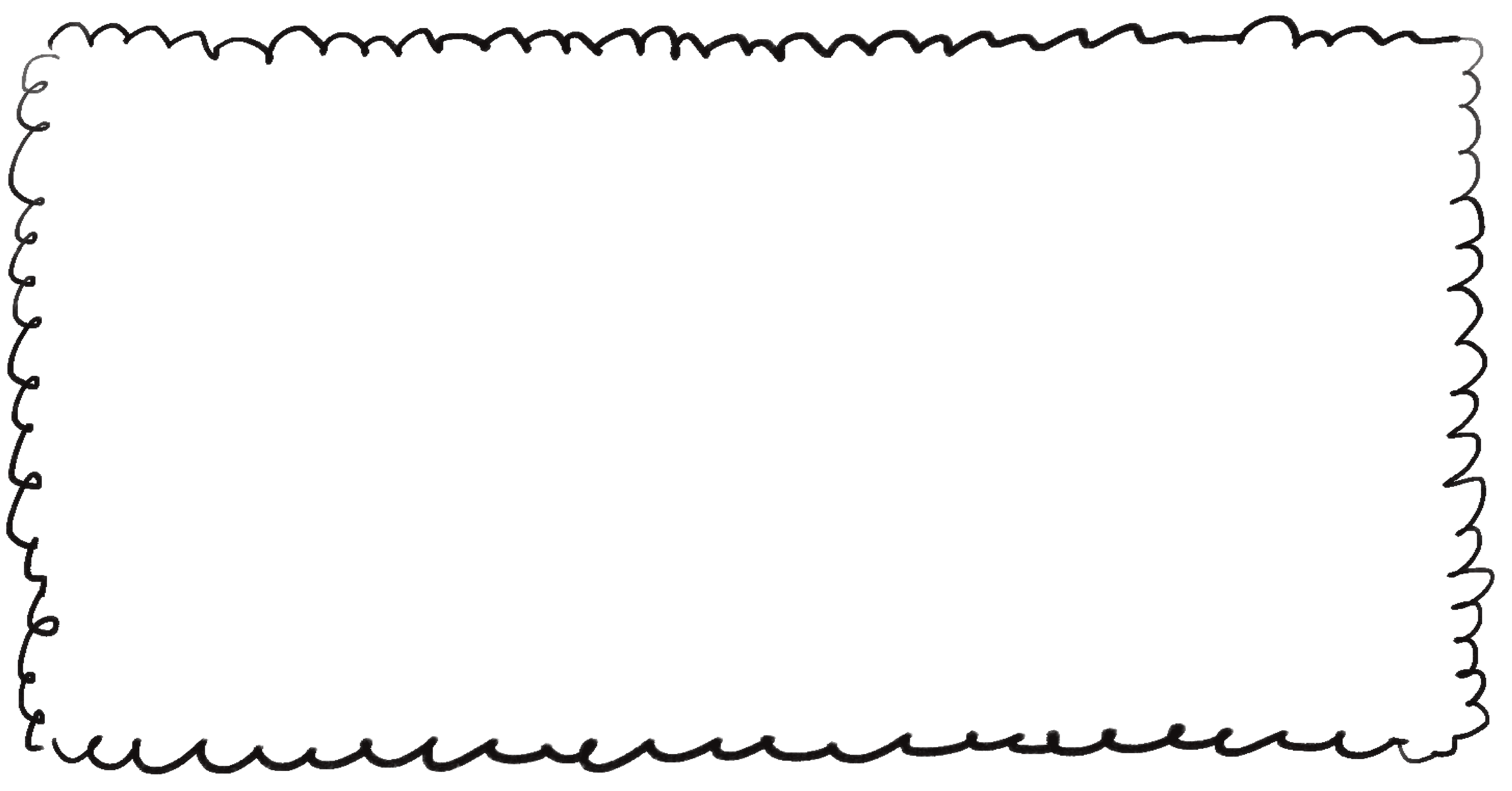 Video background doodle frame