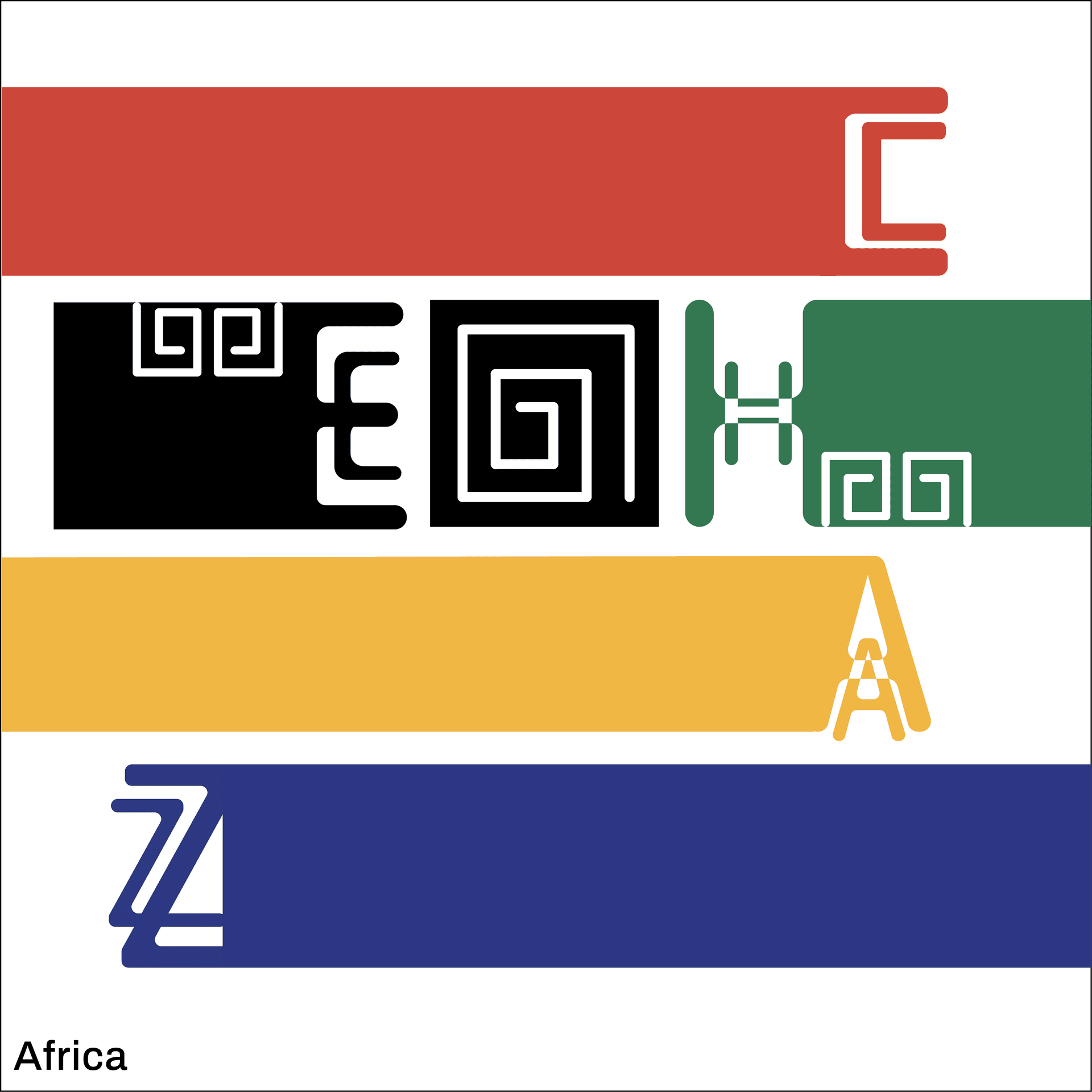 Africa pattern design
