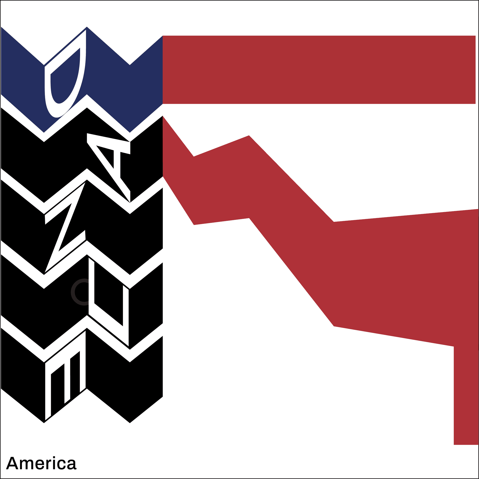 America pattern design