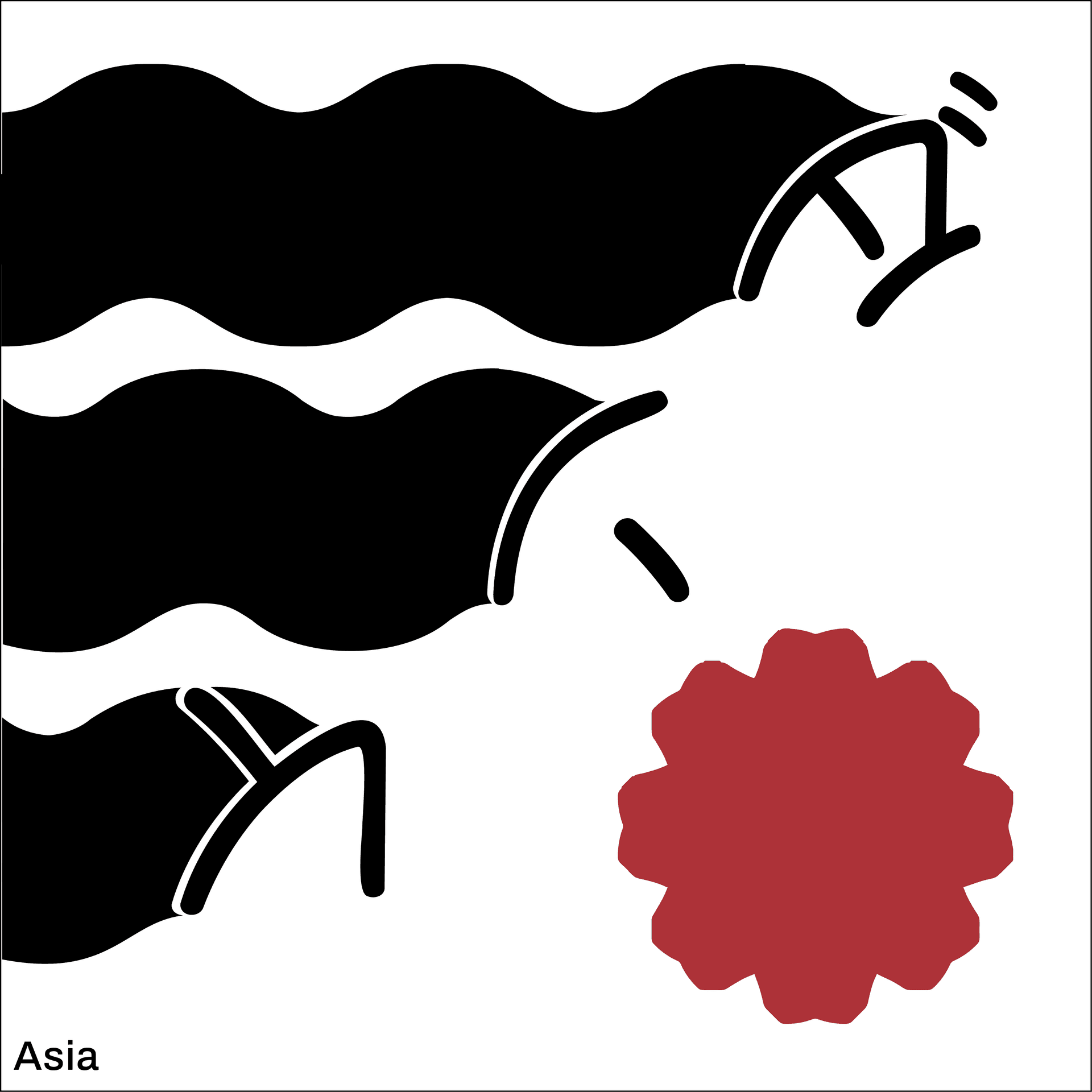 Asia pattern design